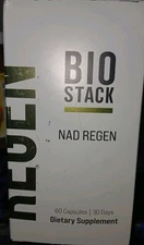 REGEN BIO STACK NAD REGEN 60 CAPSULES exp 10/26 New sealed