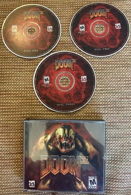 Doom 3 w/ Key (PC, 2004)- NEW CONDITION DISCS