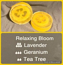 Handmade Loofah Bar Soap: Relaxing Bloom.