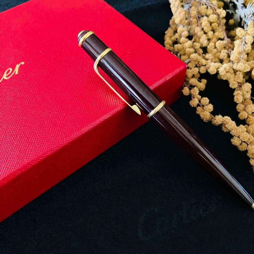 【Cartier】ディアボロ ボールペン バーガンディレッドラッカー仕上げ Cartier ディアボロ ドゥ カルティエ | ペンハウス