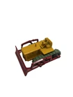 VTG Lesney Matchbox Caterpillar Bulldozer Diecast Kids Toy Yellow Collectable