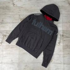 Vintage Kappa Fulham Hoodie Big Logo Soccer F...
