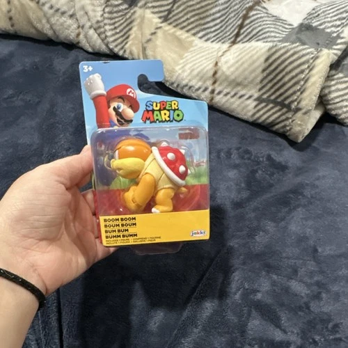 Jakks Pacific Super Mario Boom Boom Collectible Plastic Figure 2022