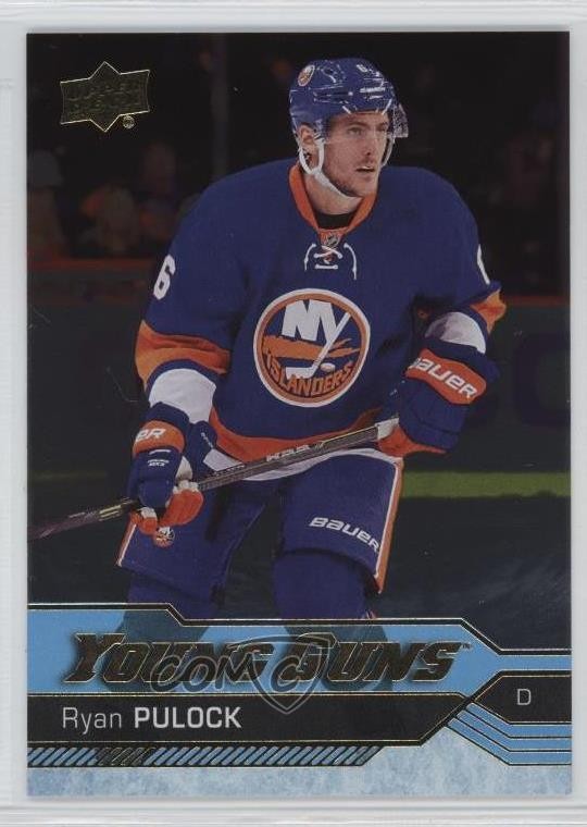 2016-17 Upper Deck Young Guns Silver Foil Ryan Pulock #490 n7r