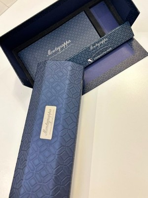 Montegrappa NeroUno Ballpoint Pen ISNUCBAC Black Resin Palladium Trim w/ Box & W