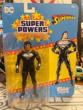McFarlane Super Powers Superman Black Suit CHASE