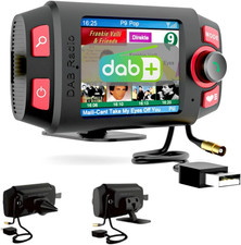 DAB/DAB+ Adattatore per Autoradio Con 2,4" LCD Display Radio DAB Portatile Con V
