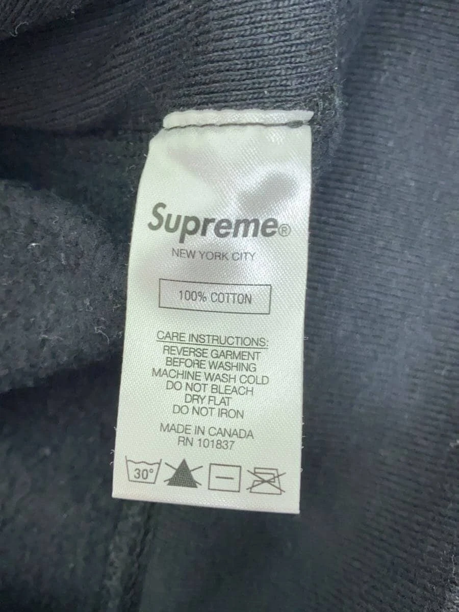 Felpa con cappuccio Supreme S cotone BLK 19AW NY