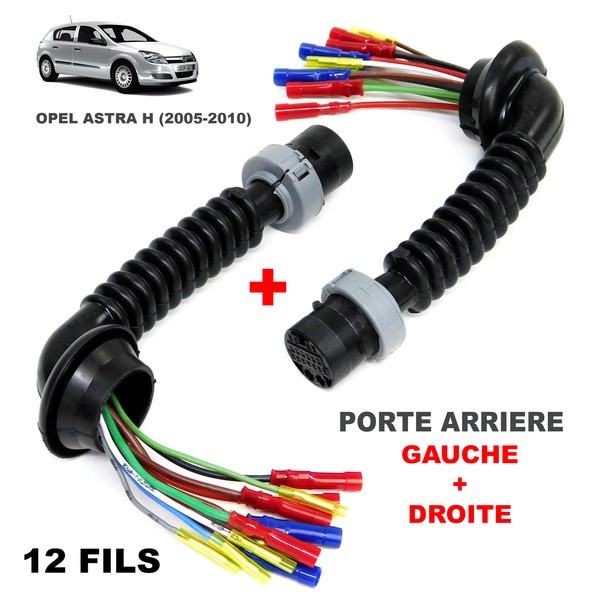 DurchfüHrung Von Elektrischen Kabeln HintertüR Links + Rechts FüR Opel Astra H-image