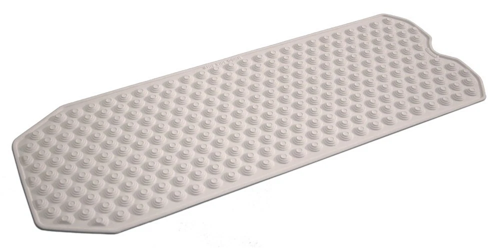 No Suction Cup Bath Mat - Made In Italy - Bath Mat For Refinished Bathtubs