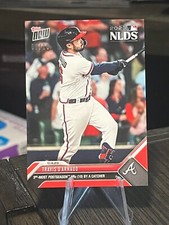 2023 MLB NLDS Topps NOW 983 TRAVIS D’ARNAUD ATLANTA BRAVES Red /10
