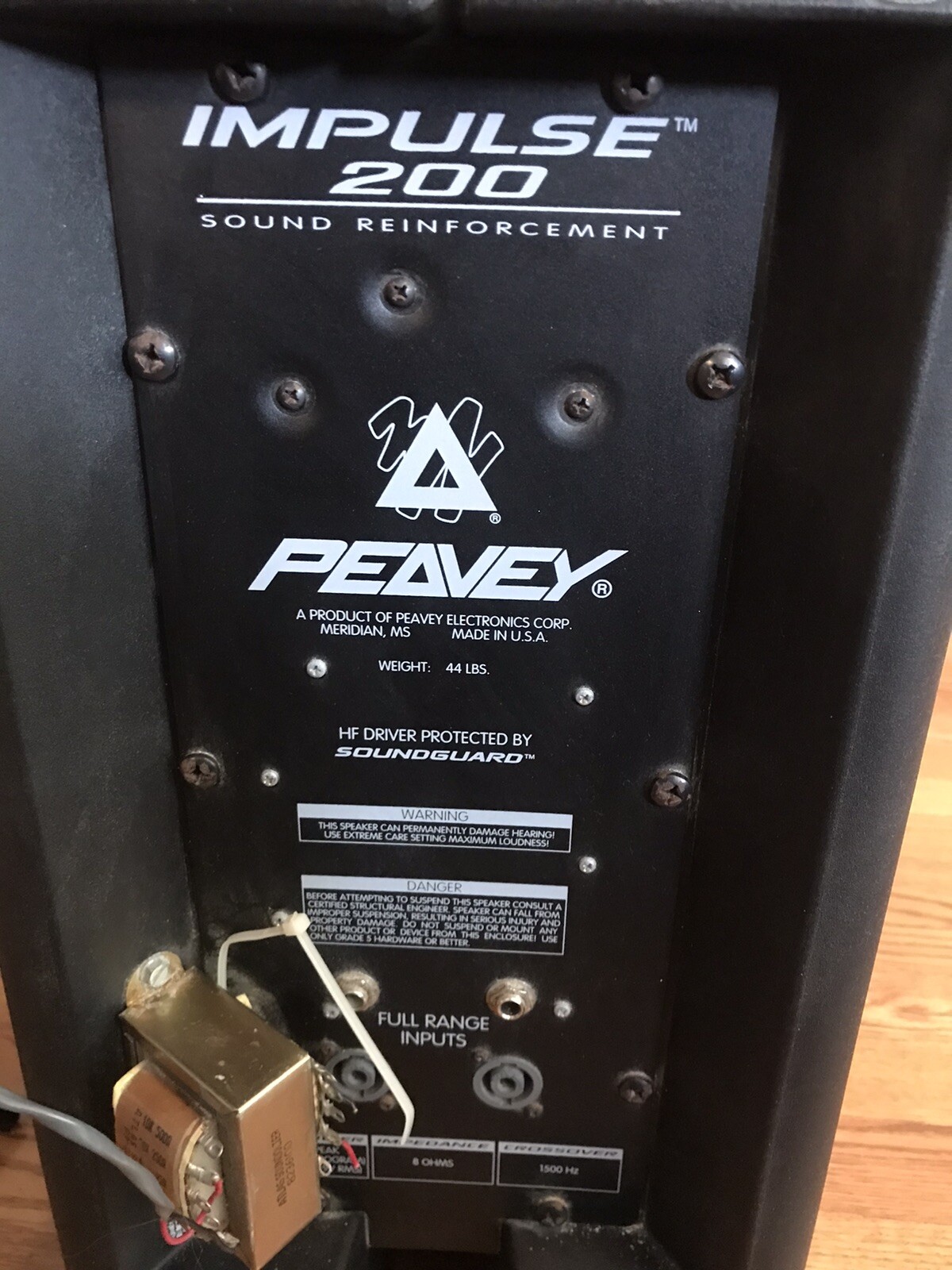 Peavy Speakers Pair eBay