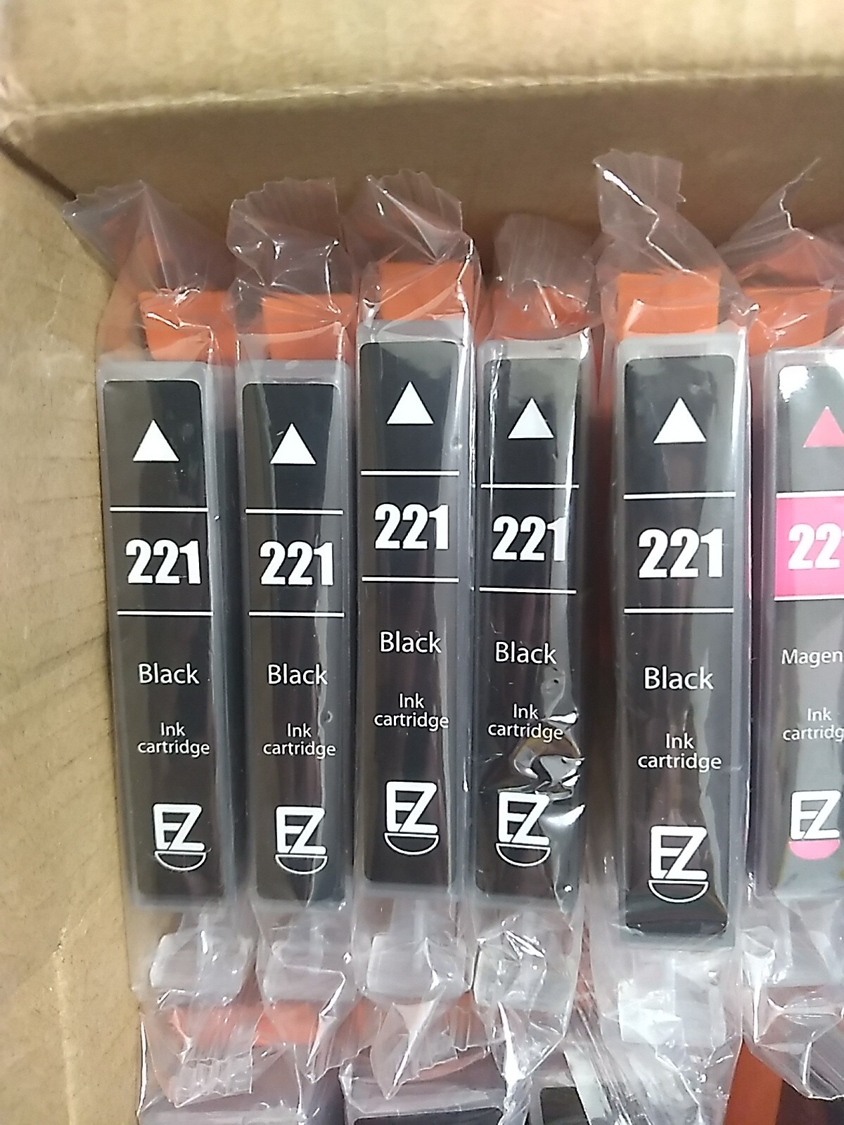EZ Ink Cartridges Lot Of 18 New Sealed Canon C 220 C 221 Ezink eBay