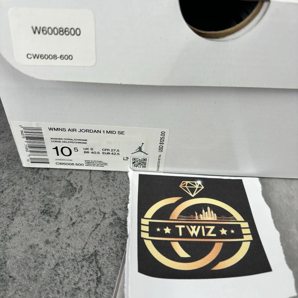 Nuevo Talla w 10.5 - Air Jordan 1 SE Mid P(HER)SPECTIVE Hombre Talla 9 Foto 2 de 4