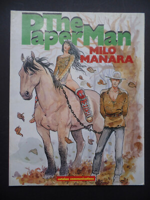 The Paper Man (Manara) 1. Auflage 1986 Englischsprachig