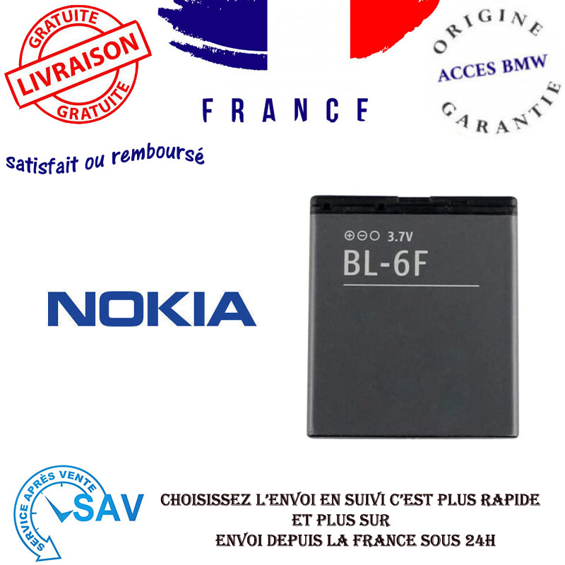 Batería Patona Compatible Nokia Batería PATONA BL-6F Compatible Con Nokia N78, N79, N95-8GB - 1400mAh, 3.7V, Segura Y Duradera Duradera Viaje Uso Diario - Foto 7