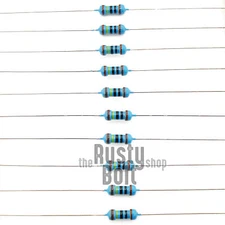 Resistors - 1/4 w (0.25 watt) - 1M ohm - 1% Tolerance - Metal Film - New