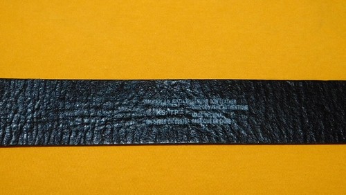 CINTURÓN MUJER AMERICAN EAGLE OUTFITTER CUERO GENUINO NEGRO TALLA XS - 26/65cm.. - Imagen 4 de 6