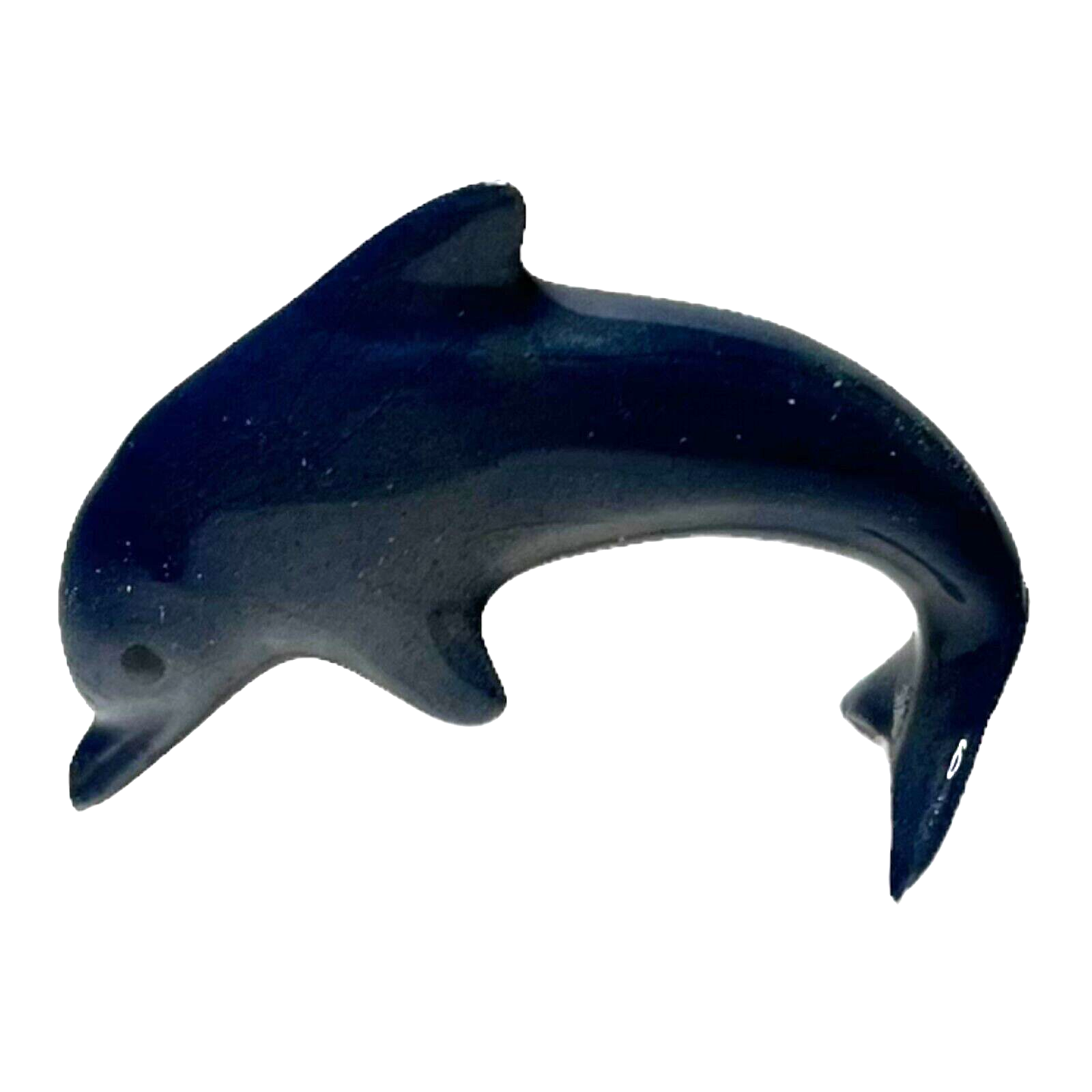 Blue Dolphin 1.5 Inch Vintage Ceramic Figurine
