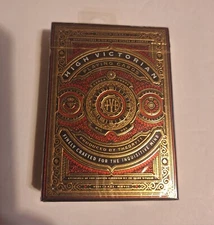 Sealed High Victorian Playing Cards Red Deck New