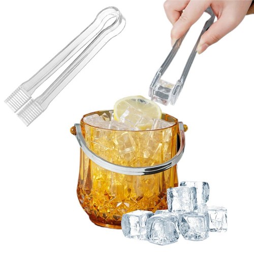 10pcs Plastic Transparent Ice Clips Bar Mini Plastic Ice Clips Hot Z3 - Picture 3 of 15