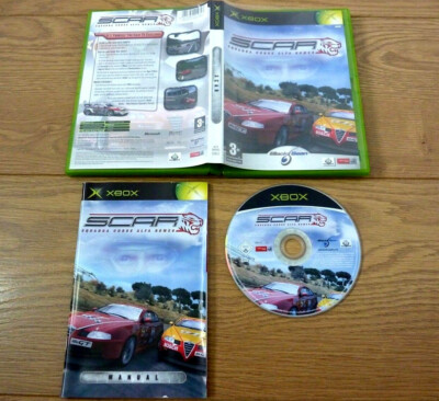 SCAR für Xbox Original UK PAL Region 2