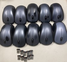 10 Logitech M310 Wireless Mouse Tested Working Condition.