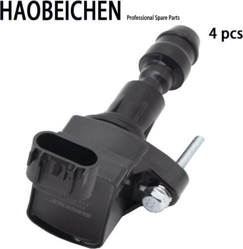 Pack of 4 Coil Pack and Iridium Spark Plugs Compatible with Chevrolet HHR Cobalt - Picture 4 of 7