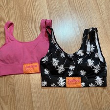 Justice Sports bras set of 2
