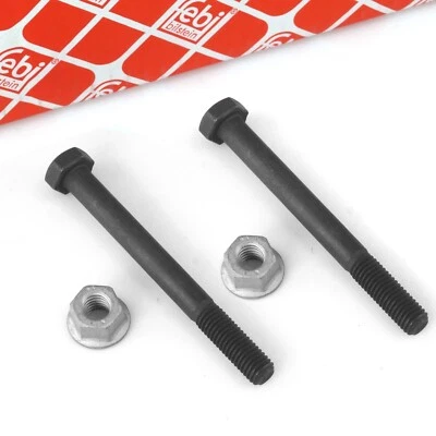 2x FEBI Schraube Mutter Querlenker oben für AUDI A4 A6 VW Passat 3B SKODA Superb