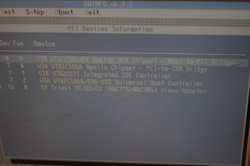 Socket 7 AT motherboard PCI ISA IDE FDD VIA chipset ZIDA 5sva - Picture 4 of 12