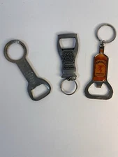 Bottle Openers Keychains Novelty Advertising Metal Samual Adams Fireball Ekco