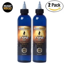 2-PACK Music Nomad MN151 F-ONE Oil Fretboard And Conditioner 8 Oz