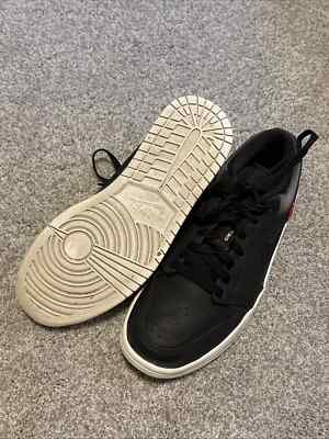 Size 8.5M - Paris Saint-Germain x Air Jordan 1 Low Black White