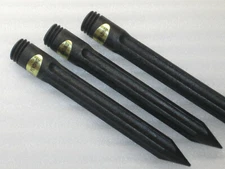 Replacement Baseball Home Plate Spikes Plastic 5" with Threaded End 2 Sets of 3