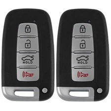 2 Replacement for Hyundai Equus 2011 2012 2013 Keyless Smart Remote Car Key Fob