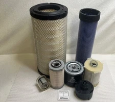 1000 Hours Filter Kit w/o Cabin Air 4 Caterpillar 236D 242D 246D 262D 262D3 272D