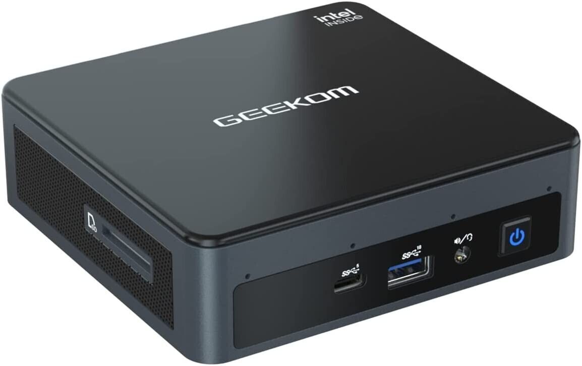 新品未開封 GEEKOM MiniAir 11 8GB 256GB GEEKOM MiniAir 11 (256GB SSD, Intel Celeron N, 2.90 GHz, 8GB) Mini