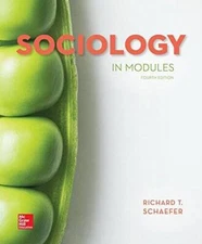 Loose Leaf for Sociology in Modules - Loose Leaf By Schaefer, Richard T. - GOOD