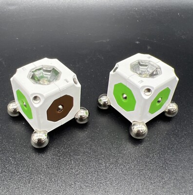MOSS Robotics Pieces - Two Light/Flashlight Pieces And Eight Steel Balls