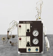 Varian 03-917860-00 Saturn Mass Spectrometer Air Valve Control Panel w/ Tubing