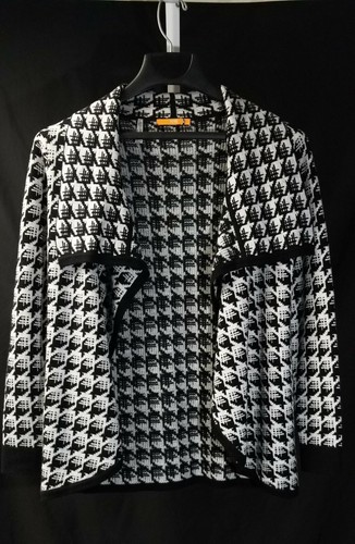 Wandy Jacquard Jacket Houndstooth 