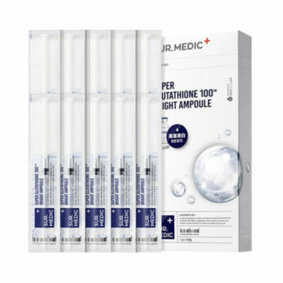 Sur.Medic Plus Super Glutathione 100TM Bright Ampoule 1ml*10Pcs - FREE  SHIPPING