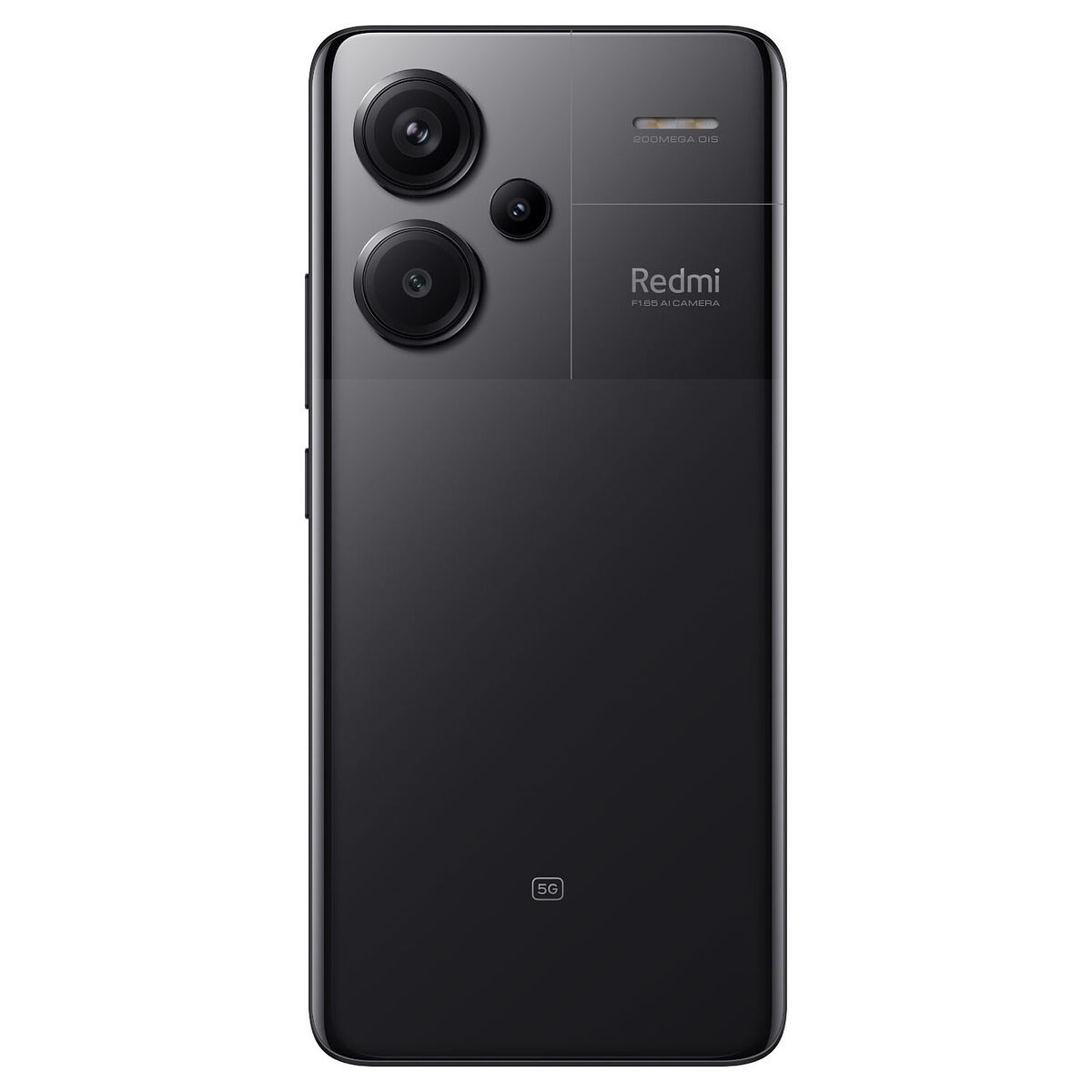 Celular Xiaomi Redmi Note 13 Pro Plus 5G 512GB, 12GB ram, cámara principal  200MP + 8MP + 2MP, frontal 16MP, 6.67, negro - Coolbox