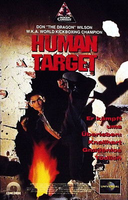 Human  Target  * FSK  ab 18  Jahren *  ERSTAUFLAGE ~ großes  Cover * Don  Wilson
