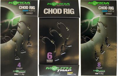 Korda Chod Rig Short 5cm - 3 Karpfenrigs, Karpfenmontage, Chodrig