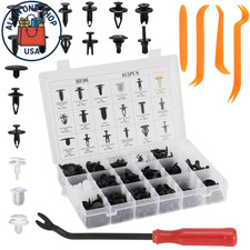 Car Retainer Clips and Plastic Fasteners Kit