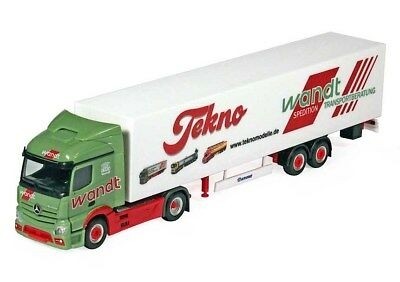 HERPA Camion Mercedes Actros Streamspace miniature d'exception Wandt Tekno en plastique injecté