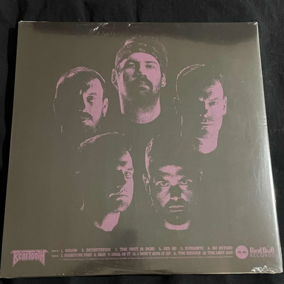 BEARTOOTH Below 180gm Purple Splatter Coloured Vinyl New, Sealed & Mint - Image 4 of 4