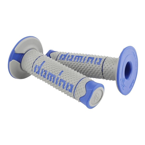 Domino Offroad-Motorradgriff A260 Grau-Blau, Geschlossen, 120 Mm (Paar)-image